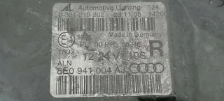 0301219202,8E0941004AJ Фара правая Audi A4 B7 Арт 2087357, вид 5