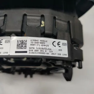 5E0880201BIZY Подушка безопасности в рулевое колесо Skoda Octavia A7 Арт AM23783006, вид 10