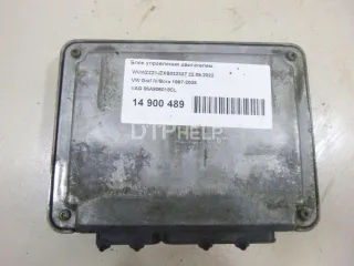 06A906018CL Блок управления двигателем Volkswagen Golf 4 Арт AM14900489, вид 2
