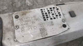  Планка под капот Mercedes E W210 Арт 20393026, вид 2