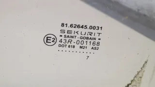 81626450039 Стекло двери передней левой MAN TGL Арт 20367606, вид 2