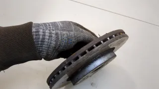 1679853,8V511125AD Диск тормозной передний Ford Fiesta 6 Арт 20393402, вид 2