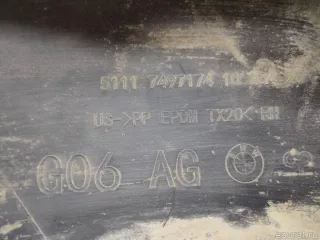 51117497174 BMW Накладка переднего бампера правая BMW X6 G06 Арт E23556457, вид 6