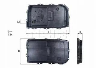 HX184KIT Поддон BMW 3 G20/G21 Арт AL14283944688_8, вид 2