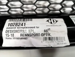 1028241 Решетка радиатора Audi A6 C7 (S6,RS6) Арт AL14322841772, вид 5