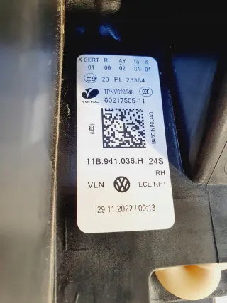 11B941036H Фара передняя (комплект) Volkswagen ID5 Арт AL14353503460_2, вид 7