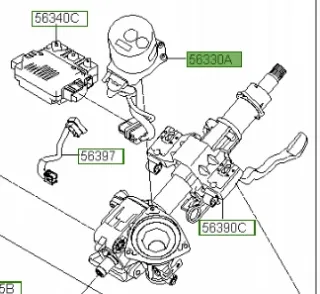 56330G3000 Вентилятор кондиционера Hyundai Elantra AD Арт AL14364924170, вид 1