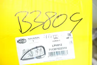 711307022314 Фара передняя (комплект) Opel Corsa C Арт AL14372112910_2, вид 10