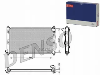 DRM45032 Радиатор основной Mitsubishi Outlander 1 Арт AL14508729937, вид 6