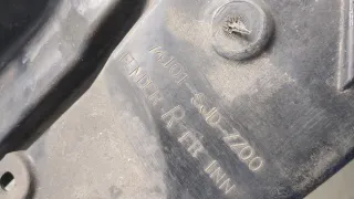 74101SJDZZ00 Защита арок передняя правая (подкрылок) Honda FR-V Арт 20386145, вид 2