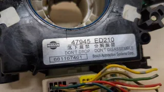 Шлейф руля Nissan Note E11 2006г. B55679U00A - Фото 4