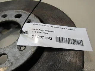 6R0615301A VAG Диск тормозной передний Seat Cordoba 1 restailing Арт E81087942, вид 8