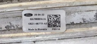 GK21-6K775-AE Интеркулер Ford Transit Custom Арт e10585952, вид 2