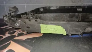 57A805588F Передняя панель крепления облицовки (телевизор) Skoda Karoq Арт e10592891, вид 6