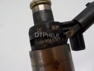 06H906036H Форсунка инжекторная электрическая Volkswagen Passat B6 Арт AM41199253, вид 3
