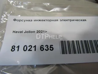 1100200XEB06 Форсунка инжекторная электрическая Haval Jolion Арт AM81021635, вид 5