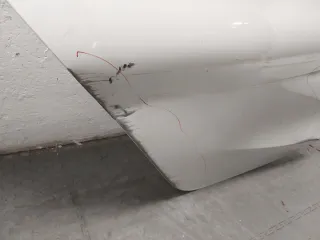 41517482278 Дверь задняя правая белая BMW 3 G20/G21 Арт 20402910, вид 4