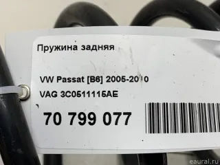 3C0511115AE VAG Пружина подвески задняя Skoda Superb 2 Арт E70799077, вид 7