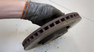 8E0615301AD Диск тормозной передний Audi A6 C5 (S6,RS6) Арт 20341422, вид 2