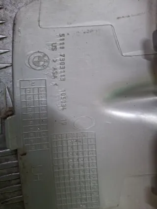 51117303113, 8 Накладка решетки бампера BMW X5 F15 Арт ARM374809, вид 8