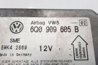 6Q0909605B 31063066 Блок AirBag Volkswagen Passat B7 Арт e12687865, вид 3