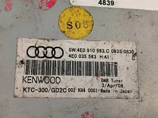 4E0910563C Блок предохранителей Audi A6 C6 (S6,RS6) Арт e12681671, вид 2