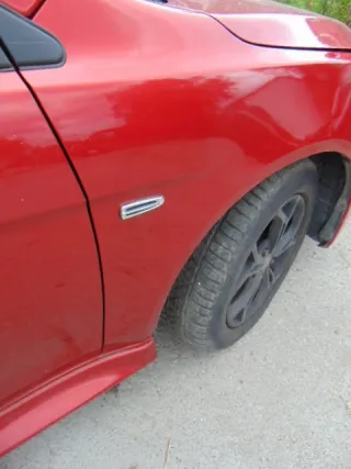  Крыло переднее правое Mitsubishi Lancer 8 Арт e12680742, вид 5