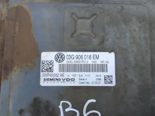 03G906018EM Блок управления двигателем Volkswagen Passat B6 Арт e12678829, вид 2