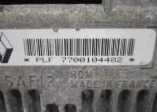 7700104482 7700102989 Блок управления двигателем Renault Clio 2 Арт e12677674, вид 2