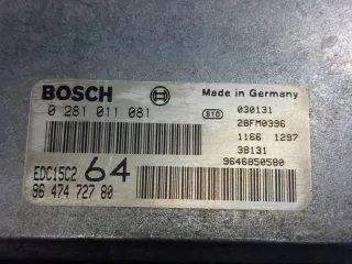 9647472780 9650663880 Блок управления двигателем Peugeot 307 Арт e12677486, вид 2