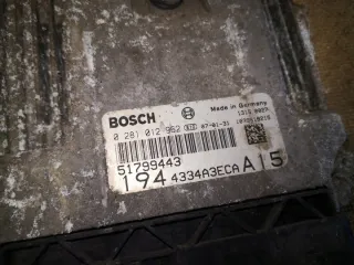 0281012962 51799443 Блок управления двигателем Fiat Croma 2 Арт e12675910, вид 2