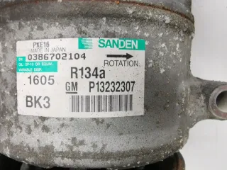 P13232307 Компрессор кондиционера Opel Zafira C Арт e12672584, вид 2