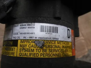 92600BN310 Компрессор кондиционера Nissan Primera 12 Арт e12672453, вид 2