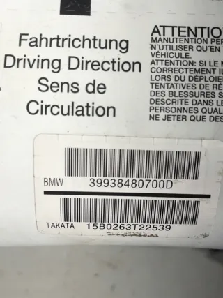  39938480700D Подушка безопасности BMW 3 E46 Арт e12669822, вид 3