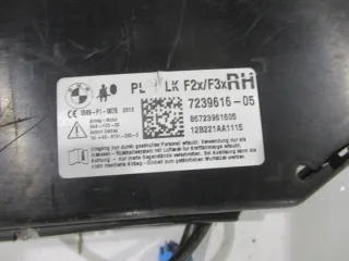 7239616 Подушка безопасности BMW 1 F20/F21 Арт e12669759, вид 3