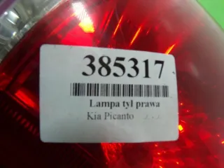 255119 Фонарь задний правый Kia Picanto 1 Арт e12657053, вид 5