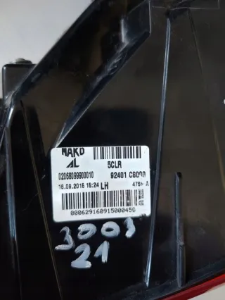 2012-2018 92401C8000 Фонарь задний левый Hyundai i20  2 Арт e12656981, вид 9
