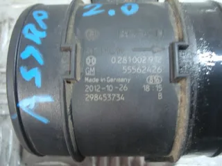 55562426 Расходомер воздуха Opel Astra J Арт e12656496, вид 2