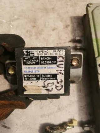 nl95051574 s04-81 37820-p2y-g01 Блок управления двигателем Honda Civic 6 Арт e12652177, вид 2