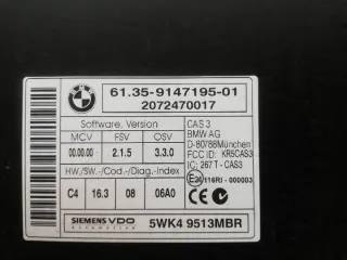 914719501 Блок комфорта BMW 1 E81/E82/E87/E88 Арт e12646724, вид 2