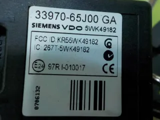33970-65J00GA 65J00GA 3397065J00GA 14AB91 Замок зажигания Suzuki SX4 1 Арт e12646595, вид 3