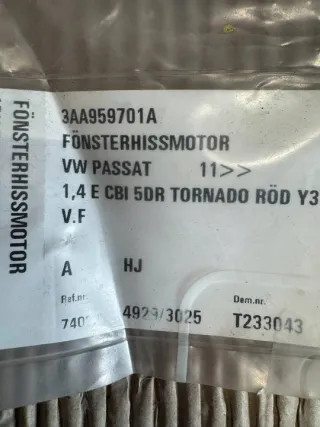3AA959701A Моторчик стеклоподъемника Volkswagen Passat B7 Арт e12645338, вид 3