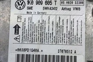 1K0909605T Блок AirBag Volkswagen Golf 6 Арт e12642774, вид 2