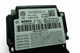 7E0959655B Блок AirBag Volkswagen Caddy 3 Арт e12642755, вид 1