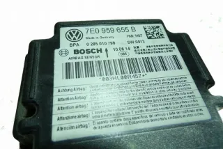 7E0959655B Блок AirBag Volkswagen Caddy 3 Арт e12642754, вид 1
