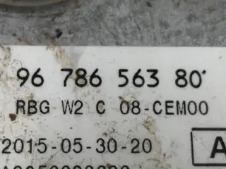 9678656380 Блок AirBag Peugeot 508 Арт e12642607, вид 2