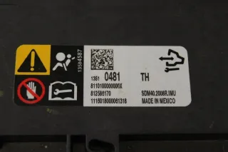 13510481 Блок AirBag Chevrolet Camaro 6 Арт e12641640, вид 2