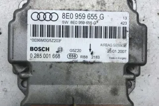 0285001668 Блок AirBag Audi A4 B7 Арт e12640834, вид 1