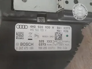 4H0920930H Щиток приборов (приборная панель) Audi A8 D4 (S8) Арт e12640449, вид 2