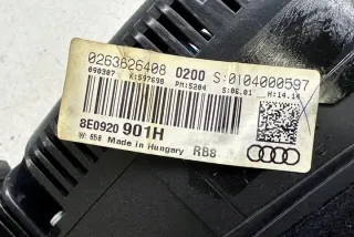 8E0920901H Щиток приборов (приборная панель) Audi A4 B7 Арт e12640361, вид 3